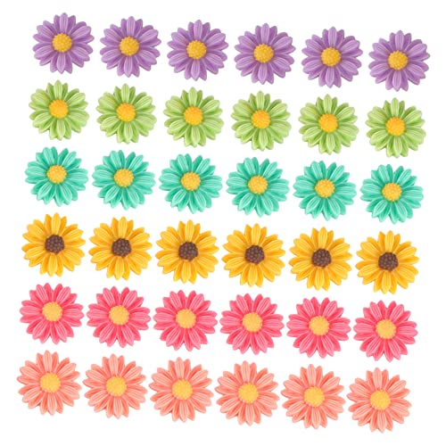 EXCEART 36stücke Haarnadel-accessoire Aus Harz Diy-handyhüllen-material Kopfschmuck-material Kreatives Zubehör Für Haarnadel-herstellung von EXCEART