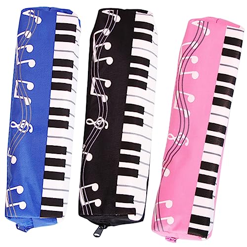 EXCEART 3stücke Bleistifthalter Mit Reißverschluss Multifunktionale Stiftaufbewahrungstasche Tragbare Bleistifttasche Für Schüler Haushalt Und Täglichen Gebrauch Geeignet Für Stifte von EXCEART