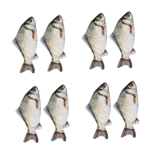 EXCEART 4 Sätze Cartoon-Aufbewahrungstasche Kawaii Federmäppchen Lustiger Stifthalter Cartoon-stifthalter Kleine Schreibwarentasche Tasche Für Fischstifte Stifttasche Polyester 2 Stück * 4 von EXCEART