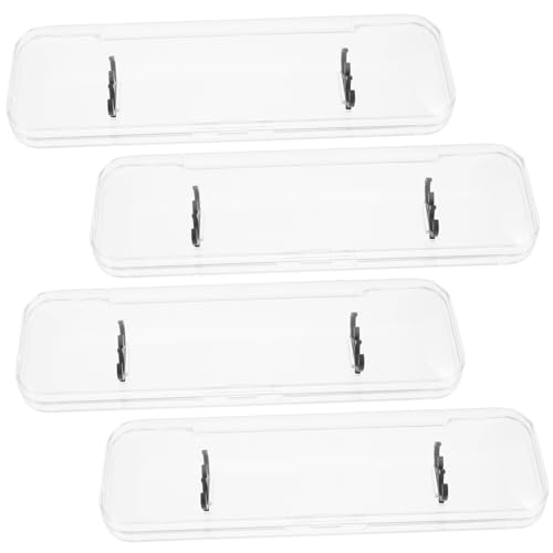 EXCEART 4stücke Stiftboxen Transparente Stiftebehälter Hüteboxen Für Stifte Und Kugelschreiber Leichte Tragetaschen Zur Aufbewahrung Und Organisation Von Schreibwaren von EXCEART