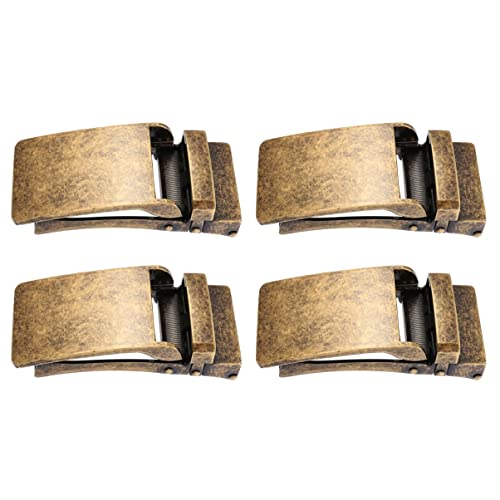 EXCEART 4stücke Herren Gürtelschnallen Aus Legierung Automatische Schnalle Für Stoffgürtel Für Business Und Formelle Anlässe Passend Anzuggürteln von EXCEART