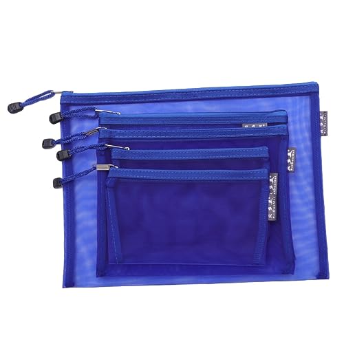 EXCEART 5st Schlüsselanhänger Halter Fall Reisetaschen-toilettenartikel Zip-dokumentenhalter Make-up-Organizer-geldbörse Halter Für Stiftbeutel Reisen Reißverschluss Mäppchen von EXCEART