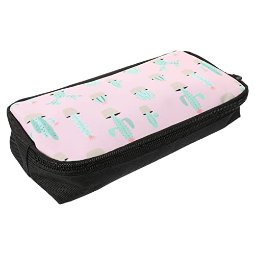 EXCEART 5st Aufbewahrungstasche Für Schreibwaren Schulmaterial Für College-Studenten Reißverschluss-Make-up Bleistiftbeutel-ästhetik Lineal Tasche Polyester Tier Bleistifthalter Mädchen von EXCEART