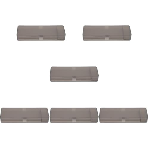 EXCEART 6 Sätze Kunststoff-Box Aufbewahrungsbehälter Für Stifte Stiftspeicher Aufbewahrungskorb Storage Boxes Aufbewahrungsbehälter Aus Kunststoff Federmäppchen Aus Kunststoff 2 Stück * 6 von EXCEART