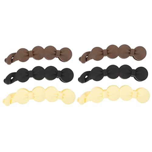 EXCEART 6 Stk Haarnadel Französische Haarspangen Große Bananenclips Haar-bananen-clips Für Frauen Accessoires Für Lockiges Haar Frauen Bananenclips Werkzeug Haarteil Stck Öffnen Fräulein von EXCEART