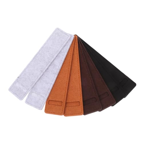 EXCEART 8st Federmäppchen Aus Filz Business-stifthalter Business-stifttasche Planer Stifthalter Stiftverpackungsbeutel Halter Für Stiftschlaufe Stift Schutzhülle Stifthülle Gefühlt von EXCEART