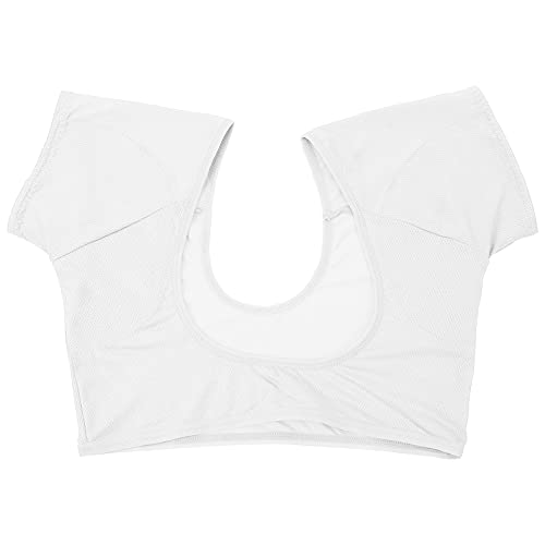 EXCEART Achselpads Schweißpads Achsel Weste Damen Saugfähige Achselhöhle Schweiß Pads Gegen Schweißflecken und Geruch Atmungsaktiv Unterarm Achselschutz Absorbierende Schweißpads Weiß von EXCEART