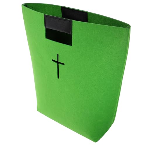 EXCEART Bibel Aufbewahrungstasche Taschenbeutel Wiederverwendbare Einkaufstüten Bibelstudien-organisator-Tasche Bibeltasche Aus Filz Bibel Tasche Handtasche Aus Filz Gefühlt Green EXCEART Bibel Aufbewahrungstasche Taschenbeutel Wiederverwendbare Einkaufstüten Bibelstudien-organisator-Tasche Bibeltasche Aus Filz Bibel Tasche Handtasche Aus Filz Gefühlt Green von EXCEART