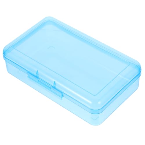 EXCEART Bleistiftbox Aus Kunststoff Transparenter Stifthalter Praktisches Federmäppchen Zum Malen Federbehälter Zum Organisieren Tragbares Plastiketui Für Schreibwaren von EXCEART