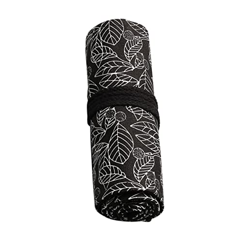 EXCEART Buntstifte Buntstiftrolle Bleistift Bleistiftrolle Bleistiftbeutel Kunst-Bleistift-Rolle Stiftetui Buntstifthalter Buntstift Rolltasche Farbiges Reisen von EXCEART