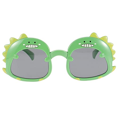 EXCEART Dinosaurier-brille Kreative Sonnenbrille Für Kleinkinder Cartoon-brille Flippige Sonnenbrille Lustige Hawaiianische Brille Sommerparty-brille Süße Brille Plastik Baby Abschlussball von EXCEART