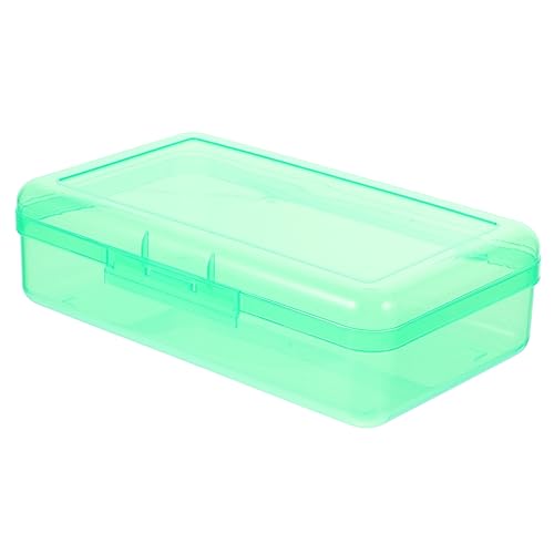 EXCEART Stift-Organizer Kleinigkeitenbox für den schreibwaren Organizer zum Verpacken von Bleistiften tragbares Federmäppchen Schmuck Aufbewahrungskiste Kasten Container Reisen Plastik von EXCEART