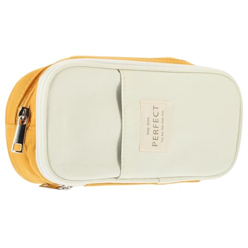 EXCEART Federmäppchen Mit Großem Fassungsvermögen Reißverschluss Entzückendes Federmäppchen Für Den Täglichen Gebrauch von EXCEART