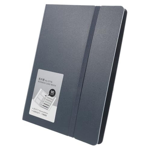 EXCEART Kartenhalter Visitenkartenhalter Tragbar Karten Container Karten Box Visitenkarten Case Aufbewahrungshülle Für Visitenkarten Sauber Und Sicher von EXCEART