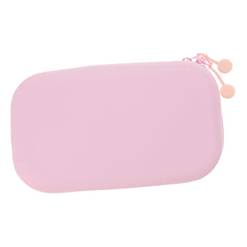 EXCEART Kosmetik-aufbewahrung Tasche Kleines Federmäppchen Makeup Tasche Kosmetiktasche Federmäppchen Bleistift Stifttasche Federmäppchen Mit Großem Fassungsvermögen Kieselgel Rosa von EXCEART