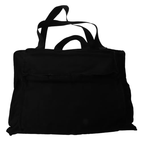 EXCEART Kunst-Zeichenbretttasche Zeichentasche aus Segeltuch Portfolio-Ordner für Kunstwerke Federmäppchen groß zeichenmappe künstlertasche Künstlerportfolio Künstlerwerkzeughalter Black EXCEART Kunst-Zeichenbretttasche Zeichentasche aus Segeltuch Portfolio-Ordner für Kunstwerke Federmäppchen groß zeichenmappe künstlertasche Künstlerportfolio Künstlerwerkzeughalter Black von EXCEART
