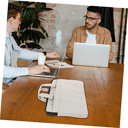 EXCEART Leichte Laptoptasche Damen mit Weichem Innenfutter Kratzfestes Laptop Sleeve für Schule und Büro Tragbare Computertasche mit Belastbarkeit und Praktischem Stauraum von EXCEART