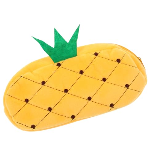 EXCEART Lustiges Federmäppchen Mit Cartoon- Und Reißverschluss Große Schreibwarentasche Aus Plüsch Für Schüler Mit Kawaii-stiftetasche Schulbedarf Für Kinder von EXCEART