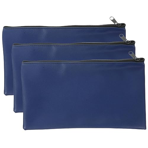 EXCEART Multifunktionaler Geldbeutel Für Bargeld 3 Stück Quittungshalter Aus Pu-Leder Tickettasche Geldbeutel Bargeld-Organizer Kompakt Und Tragbar Für Unterwegs von EXCEART
