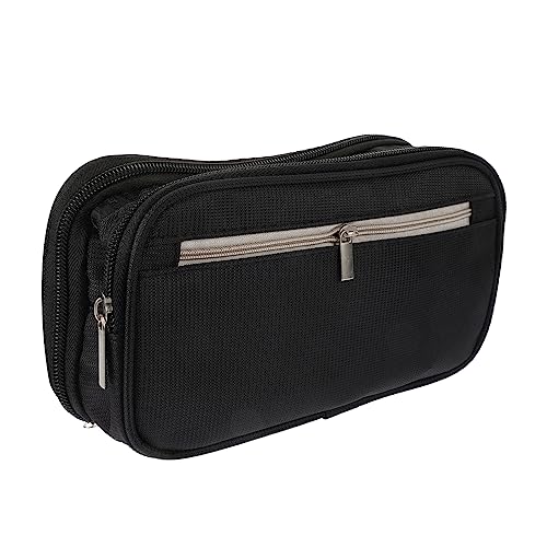 EXCEART Multifunktionales Bleistiftetui Lagig Großer Organizer für Schreibwaren für Schule und Büro Praktisch für Stifte Münzen und Zubehör von EXCEART
