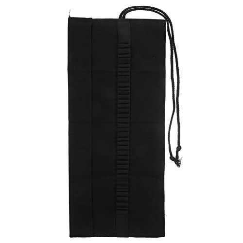 EXCEART Handgefertigtes Federmäppchen Aus Canvas Roll-up-etui 36 Taschen Große Kapazität von EXCEART