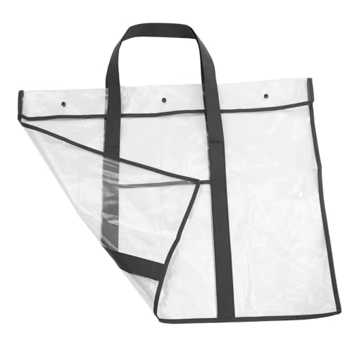 EXCEART Skizzenblock-Tasche große Kunsttasche Kunst-PVC-Aufbewahrungstaschendiagramm Whiteboard Aufbewahrungsbeutel Werkzeugkasten tragbare Zeichentaschen Tasche für Kunstwerke Poster PVC von EXCEART