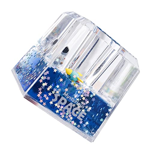 EXCEART Stifthalter Ornamentständer Für Den Schreibtisch Flüssiger Treibsand Bleistift-organizer von EXCEART