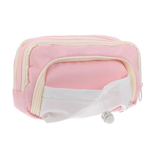 EXCEART Stifttasche Mit Großem Fassungsvermögen Praktische Stiftaufbewahrung Für Schule Und Handliches Federmäppchen Mit Reißverschluss Und Leicht von EXCEART