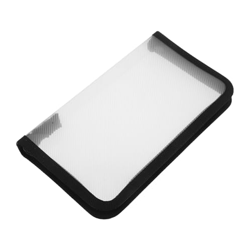 EXCEART Transparente Reißverschluss Aufbewahrungstasche Bleistift Organizer Bleistifttasche Federmäppchen Stiftetuis Schreibwarentaschen Reißverschluss Stifttaschen von EXCEART
