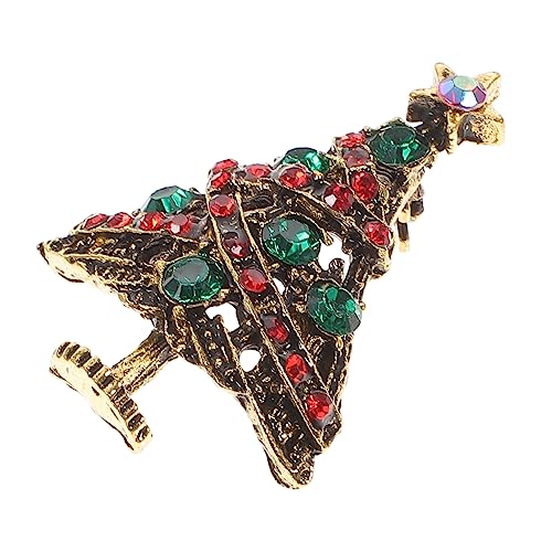 weihnachtsdeko e brosche Weihnachts- -Brosche für Frauen Anstecknadel Brustnadel Brosche Frauen Brosche Weihnachtsbaum Schmuck von EXCEART