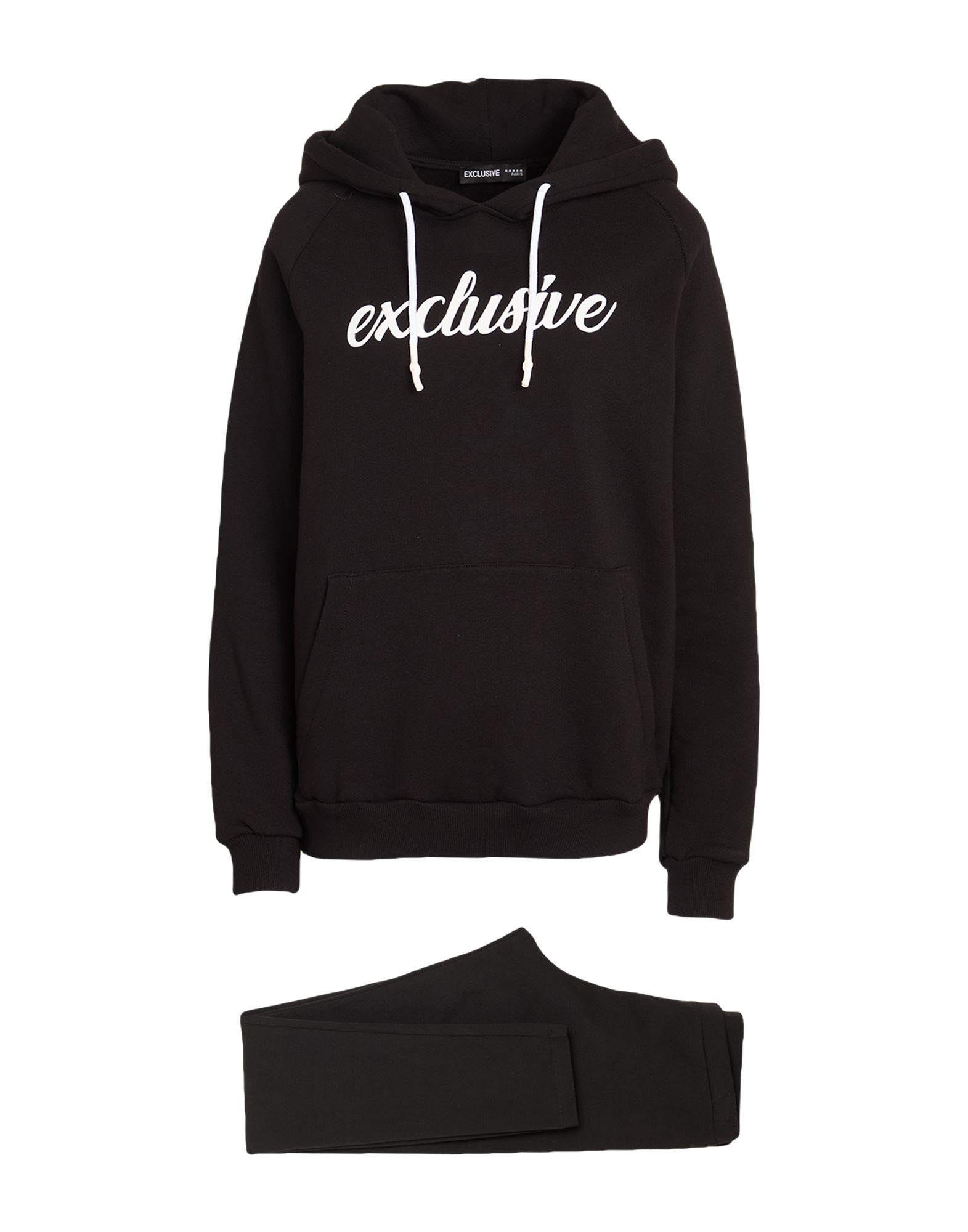 EXCLUSIVE Paris Sportanzug Damen Schwarz von EXCLUSIVE Paris