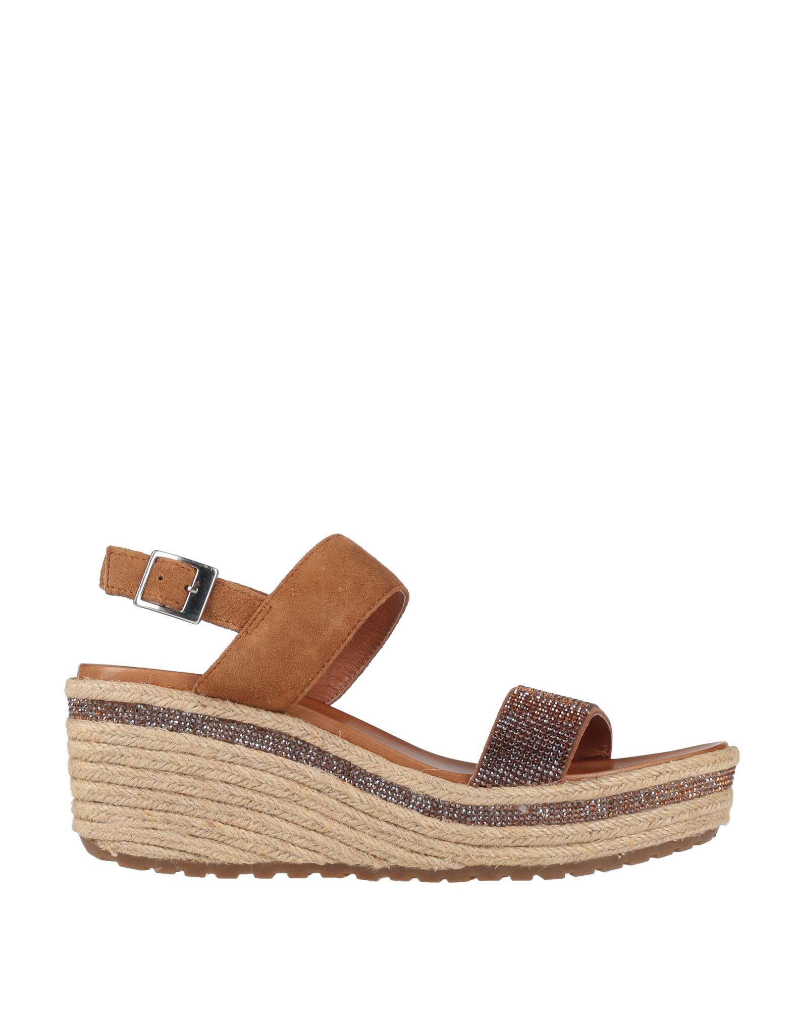 EXE' Espadrilles Damen Kamel von EXE'