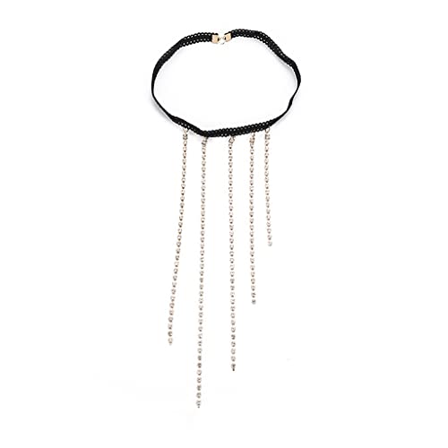 Mehrlagige Klauenfußketten Damen Oberschenkelketten Verstellbare Kette mit Stretchschmuck (Farbe: A, Größe: 2 Stk.) (A 2 Stk.) von EXENXA