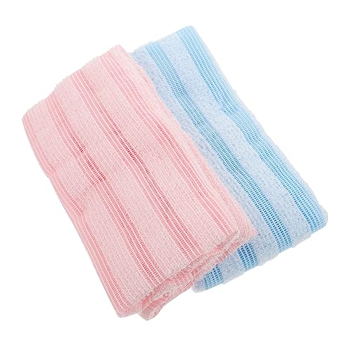 EXHUMKY 2stücke Teiliges Peeling-badetücher Tiefenreinigungstücher Für Hautpflege Für Zuhause Zur Sanften Und Effektiven Exfoliation Für Glatte Hautoberfläche von EXHUMKY