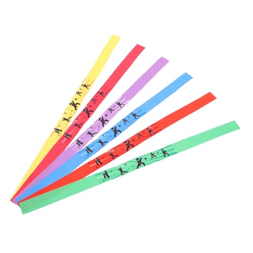 EXHUMKY 6 Stück Teiliges Japanisches Hachimaki Stirnband Samurai Ninja Kopfbedeckung für Karate Kochbedarf und Cosplay Maschinenwaschbar Vielseitig und Sicher im Sitz von EXHUMKY