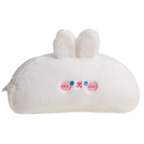 EXHUMKY Plüsch Federmäppchen mit Reißverschluss Großes Leichtes Reißfestes Schreibwaren Mäppchen für Schüler Organisierter Stiftehalter mit Rutschfestem Boden Waschbar und von EXHUMKY