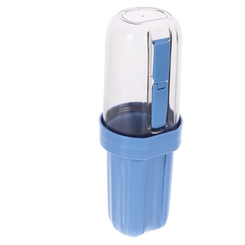 EXHUMKY 1stücke Multi-use Zahnbürstenhalter Und Zahnpasta-Box Tragbarer Organizer Für Reisen Für Hotel Und Zuhause Aus Robustem Cop Material Kompakte Vielseitig Einsetzbar Als Becher von EXHUMKY