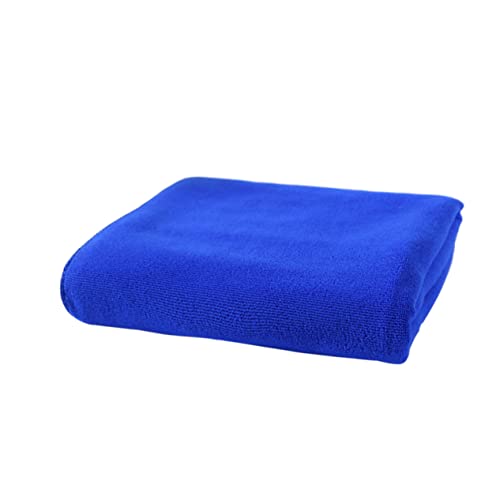 EXHUMKY Schnelltrocknendes Mikrofaser Badetuch Royalblau für Spa Strand Camping und Schwimmen Hautfreundlich Saugfähig und Leicht von EXHUMKY