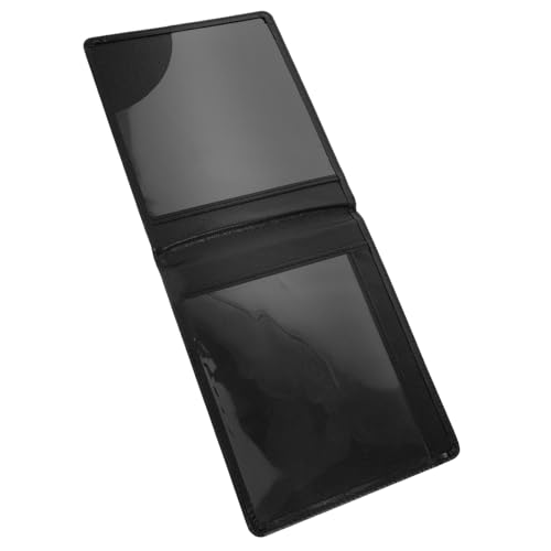 EXHUMKY Schutzhülle für Behindertenausweis aus Robustem Öl und Kratzfestem Material mit Fenster Mehrfachen Kartenfächern RFID Schutz und Praktischem Design für Sicheren Vielseitigen von EXHUMKY
