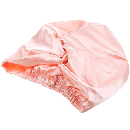 EXHUMKY Seidenhaube für Damen Geschmeidige Schlafmütze aus Hochwertigem Material zum Schutz Lockiger Haare Wiederverwendbar und Bequem für Verschiedene Anlässe von EXHUMKY