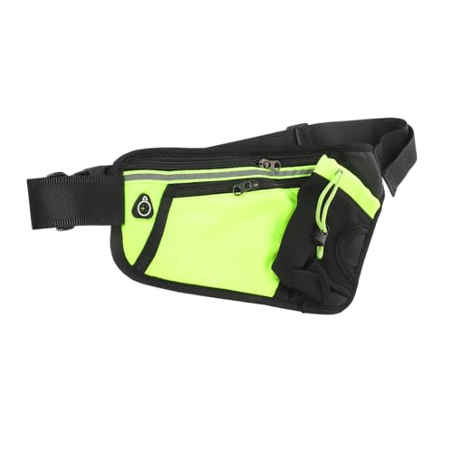 EXHUMKY Sportliche Gürteltasche mit Wasserflaschenhalter Verstellbare Bauchtasche für Damen und Herren zum Joggen Laufen für Outdoor Aktivitäten Grün EXHUMKY Sportliche Gürteltasche mit Wasserflaschenhalter Verstellbare Bauchtasche für Damen und Herren zum Joggen Laufen für Outdoor Aktivitäten Grün von EXHUMKY