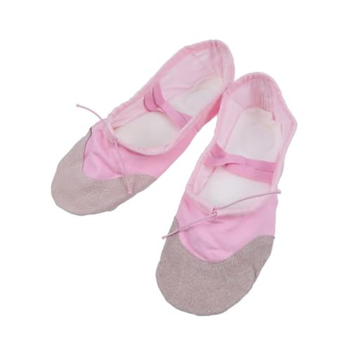 EXHUMKY rutschfeste Ballettschuhe mit Robuster Sohle Dehnbares Material Professionelles Design für Erwachsene Geeignet für Ballett Yoga Modern Dance und Gymnastik von EXHUMKY