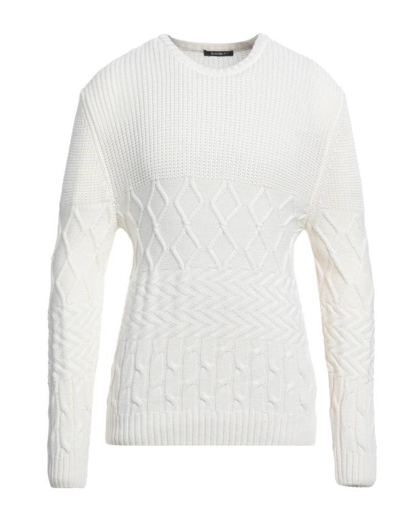EXIBIT Pullover Herren Elfenbein von EXIBIT