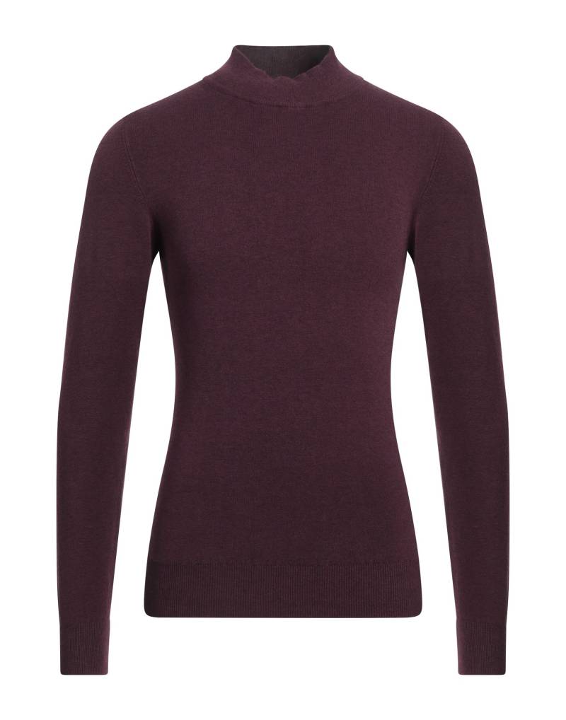 EXIBIT Rollkragenpullover Herren Bordeaux von EXIBIT