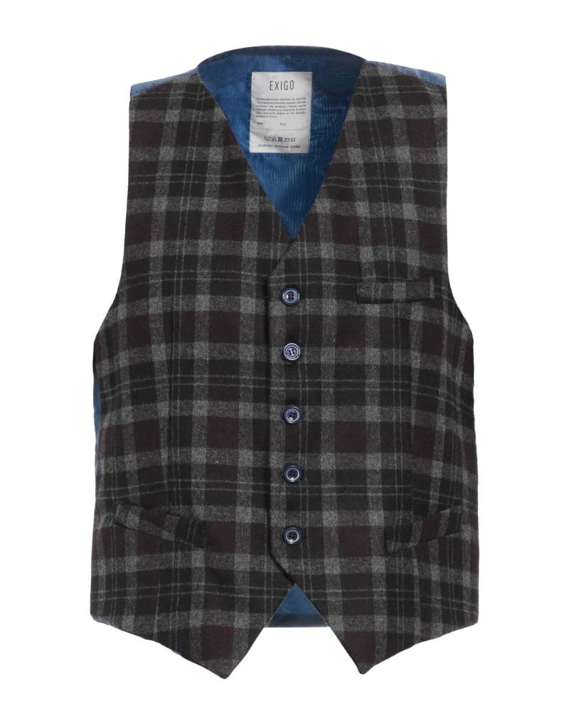 EXIGO Couture-weste Herren Dunkelbraun von EXIGO