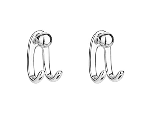 EXINOX Ohrringe mit Doppelhaken | 925er Sterlingsilber | Damen |, Metall von EXINOX