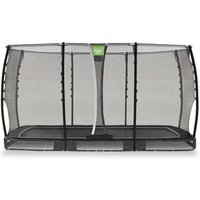 EXIT Allure Classic Bodentrampolin 214x366cm - schwarz von EXIT TOYS