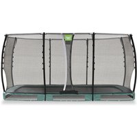 EXIT Allure Classic Bodentrampolin 244x427cm - grün von EXIT TOYS