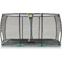 EXIT Allure Premium Bodentrampolin 214x366cm - grün von EXIT TOYS