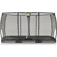 EXIT Allure Premium Bodentrampolin 214x366cm - schwarz von EXIT TOYS